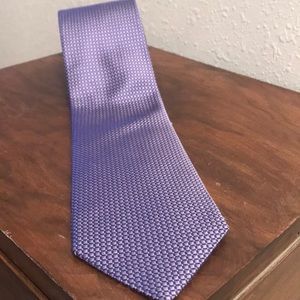 Purple plaid Cremieux tie